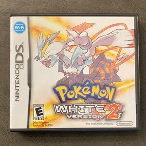 Nintendo DS Pokémon White Version 2. This is for the case and the manual only.